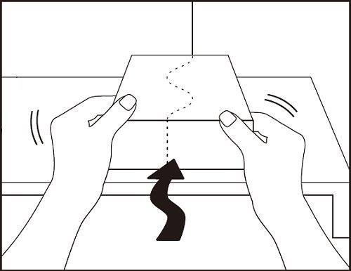 タテカット用ガイド